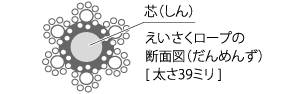 ワイヤーロープは切れたりしないの？