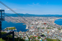 漁火公園からの昼景