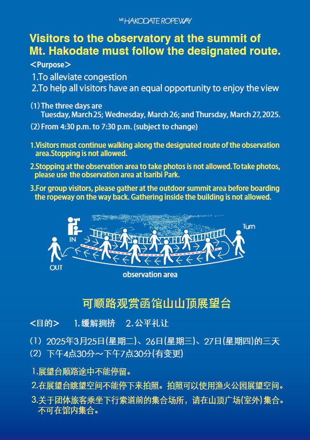 致2025年3月25日、26日、27日乘車的旅客